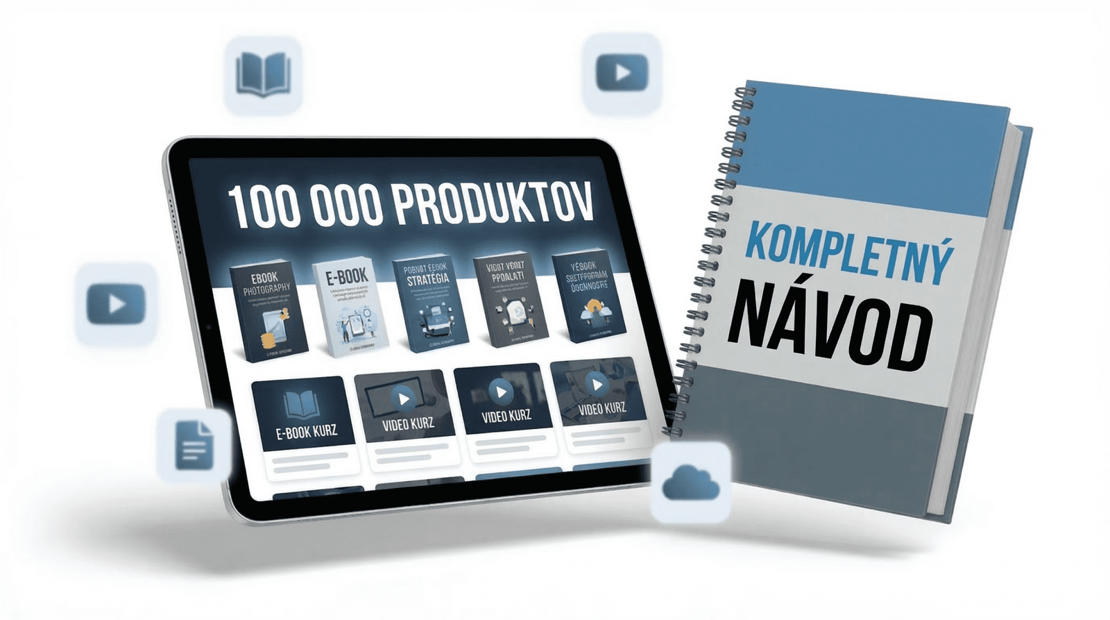 100K digitálnych produktov